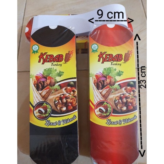 

Terupdate Kemasan Kebab, Kotak Kebab,Dus Kebab Sedang Murah Tebel Bahan Ivory Putih. 72