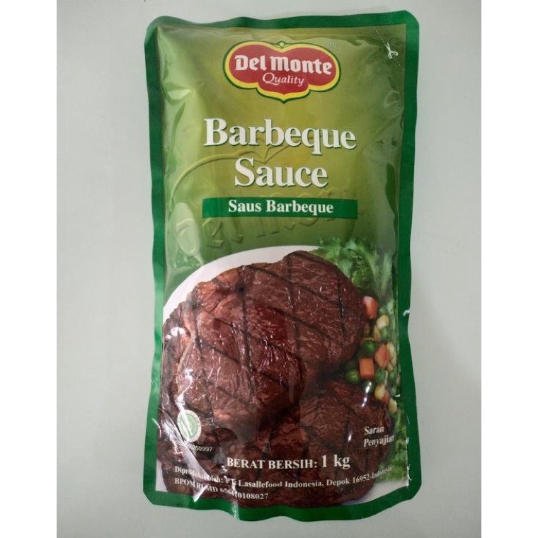 

Motif Terkini.. DelMonte Barbeque Sauce 1kg – Saus BBQ 1 kg 64