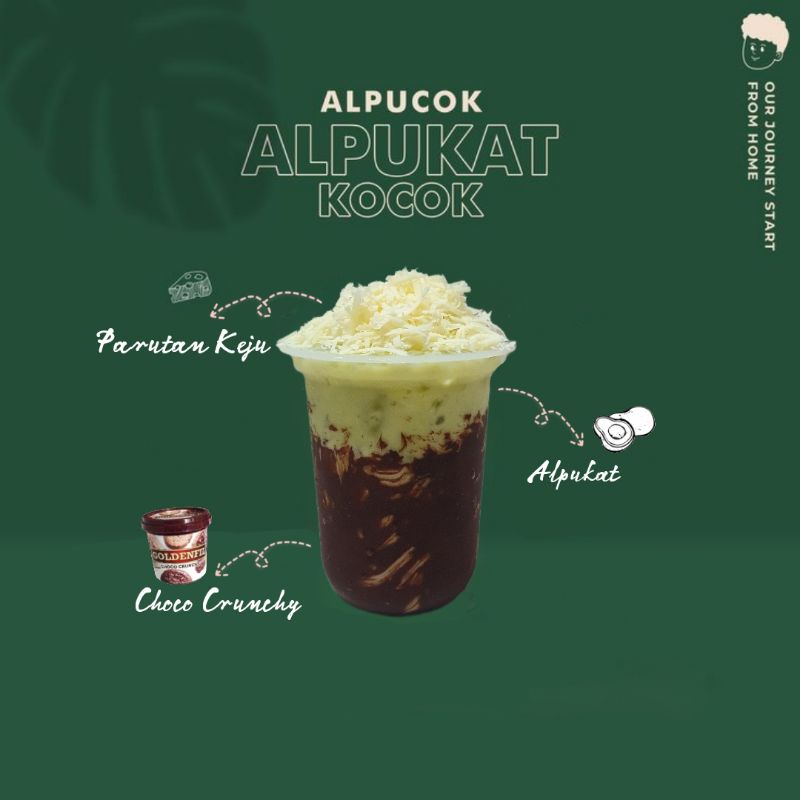 

(PROMO) Alpukat Kocok Choco Crunchy + Keju