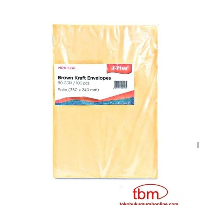 

AMPLOP COKLAT D NON SEAL J-PLUS