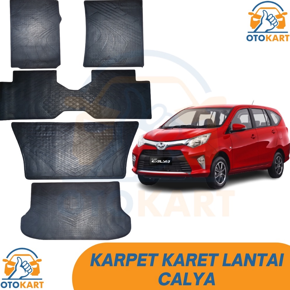 Diskon Promo.. KARPET LANTAI KARET CALYA SIGRA / KARPET KARET MOBIL CALYA SIGRA / KARPET CALYA SIGRA