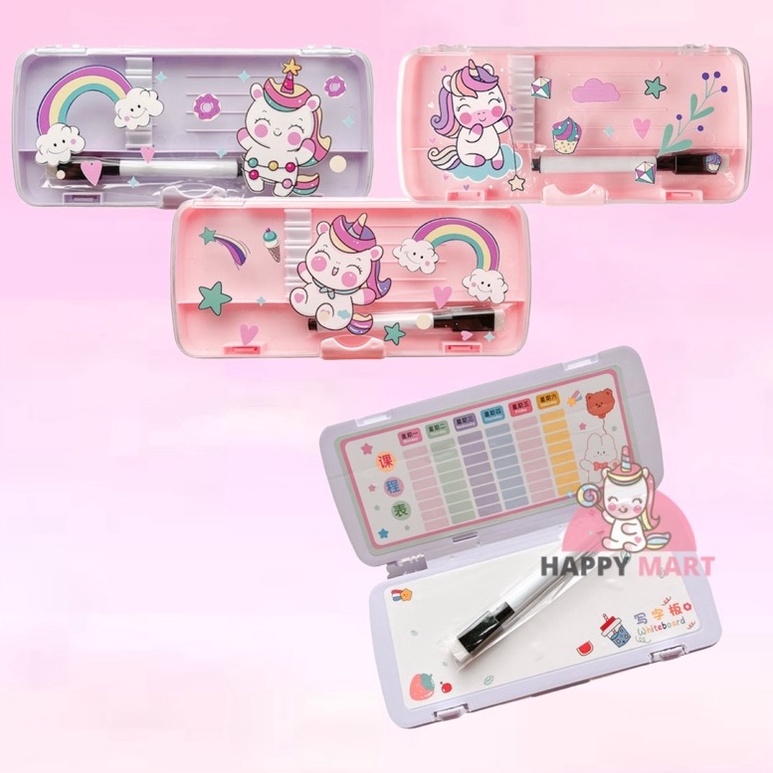 

Terlaris.. Kotak pensil unicorn papan tulis AS0
