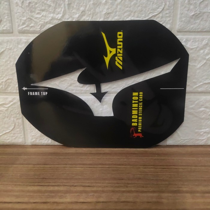 

Terlaris Cetakan Logo Raket Mizuno - Stencil Card Mizuno - Premium Series
