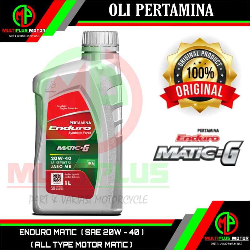 Brilliantblossoms_ Oli Mesin Pertamina Enduro Racing Sport 4T Matic Original 100%