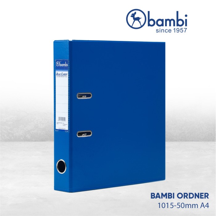 

Terlaris Bambi Ordner Laf A4 1015 - 01 Blue