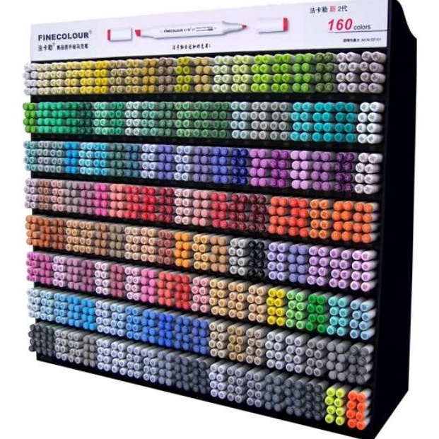 

➠Diskon❆ Finecolour marker EF101 (body bulat) (harga satuan ) H56 ⁂