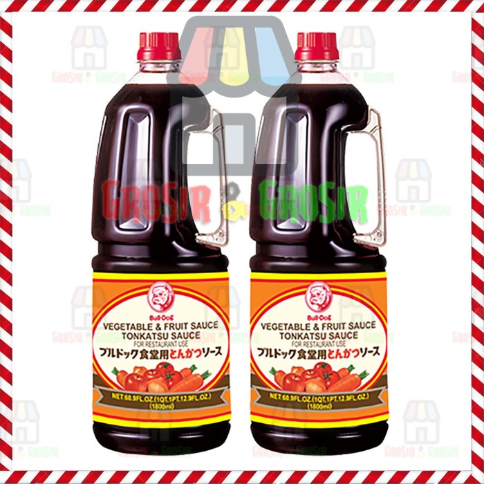 

Bulldog Vegetable Fruit Sauce ( Tonkatsu Sauce ) 1,8 Ltr