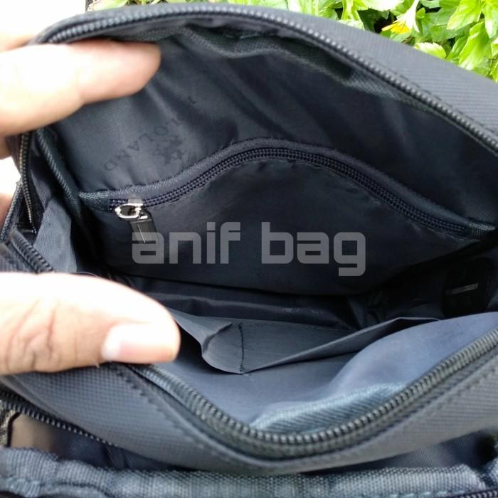 Tas Selempang Pria/Tas Slempang Kerja Sling Bag Polo Land Original