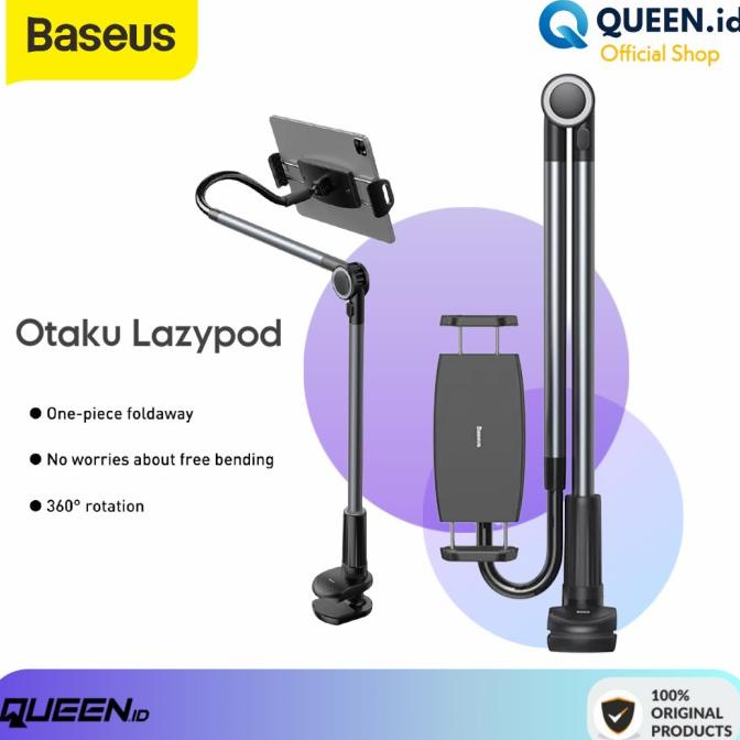 Baseus Otaku Phone Stand Holder LAZYPOD Stand Jepit TAB - HP