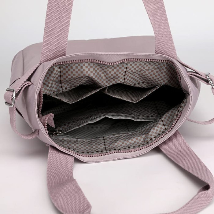 PROMO TAS ORIGINAL - TAS BAHU WANITA COLORFUL FOX 0441 TAS NILON WATERPROOF TERLARIS