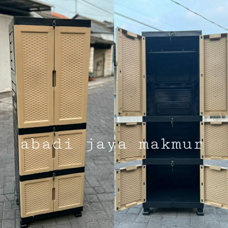 Paling popular lemari plastik gantung mini gunplas 88