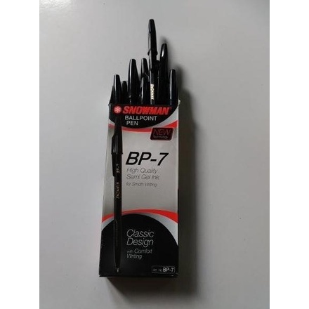 

Pulpen Bolpen Bolpoint Snowman BP - 7 / BP7 Murah
