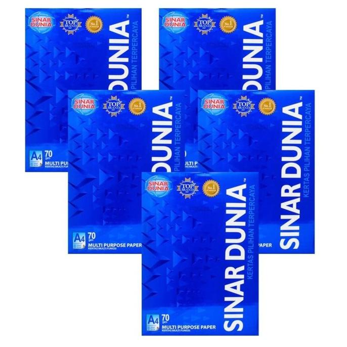 

Kertas HVS Sinar Dunia SIDU A4 70 Gram