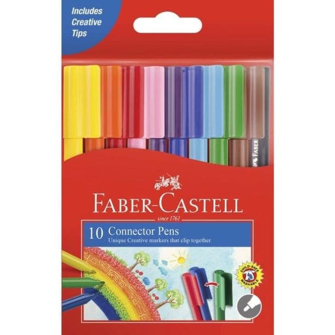 

Connector Pen Faber Castell 10 Warna sellanorimart