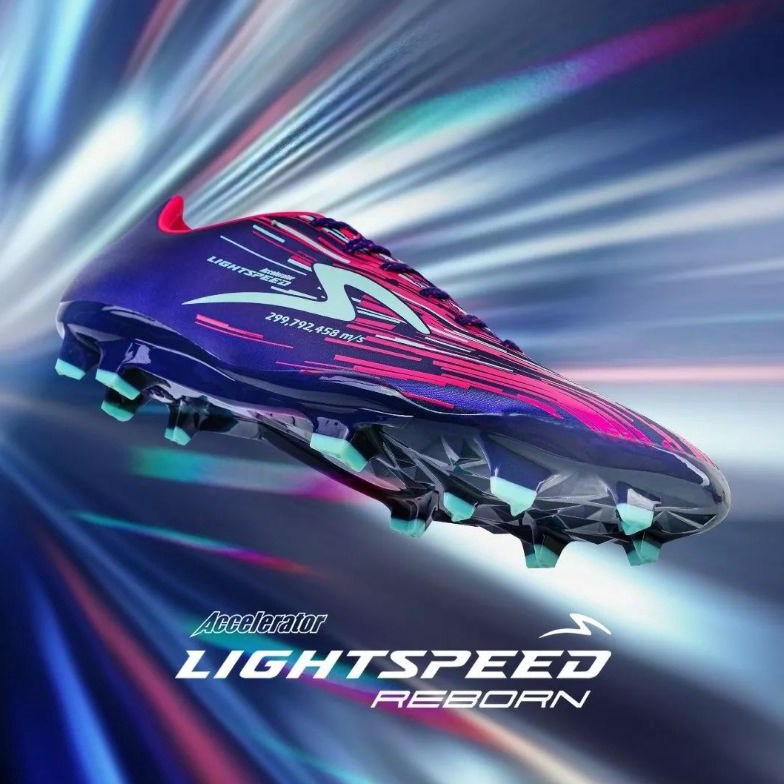 Terlaku... Sepatu Bola Specs Lightspeed Reborn Illuminate Pack Pink & Safety Yellow silver Magenta S