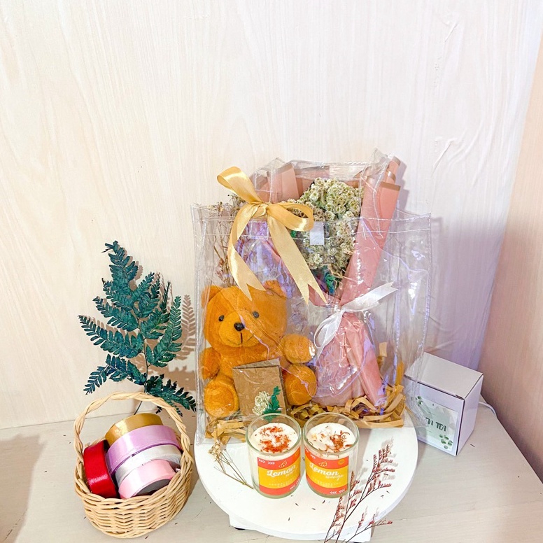 

Diskon.. HAMPERS TAS MIKA TRANSPARAN | GIFT TAS MIKA FOR BIRTHDAY|GRADUATION 03U