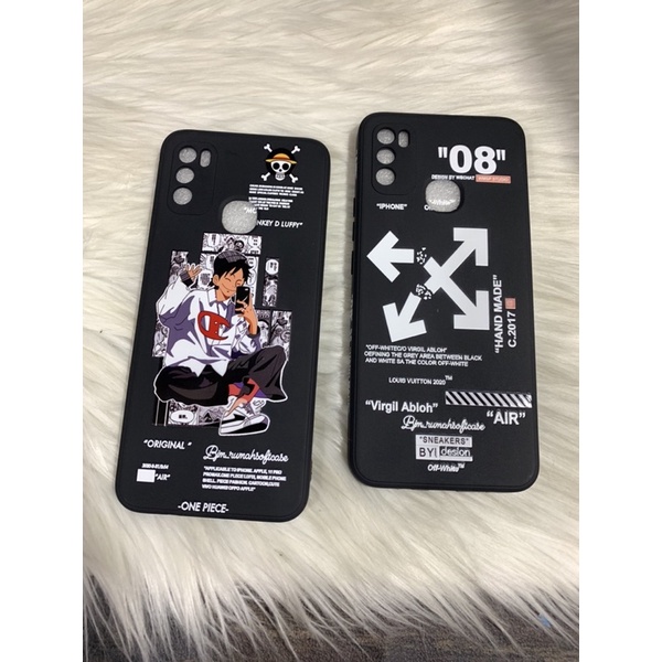 case infinix hot 9 play motif cowok keren warna hitam