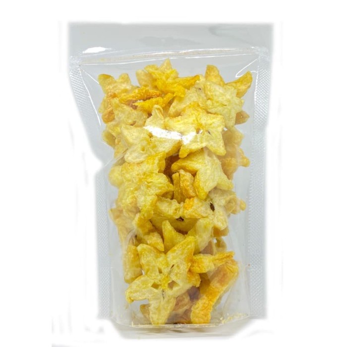 

Cabrini Healthy Snas Star Fruit ( 80 Gram ) - Keripik Belimbing