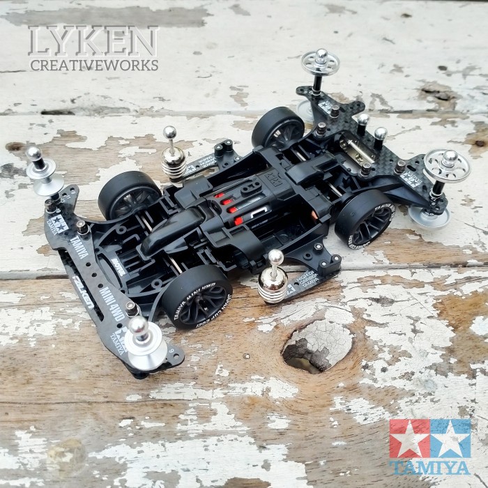 HOT SALE!!! TAMIYA STO 50 MA CHASSIS FULLSET W/ HG CARBON SD / SIDE DAMPER / B-MAX TERBARU