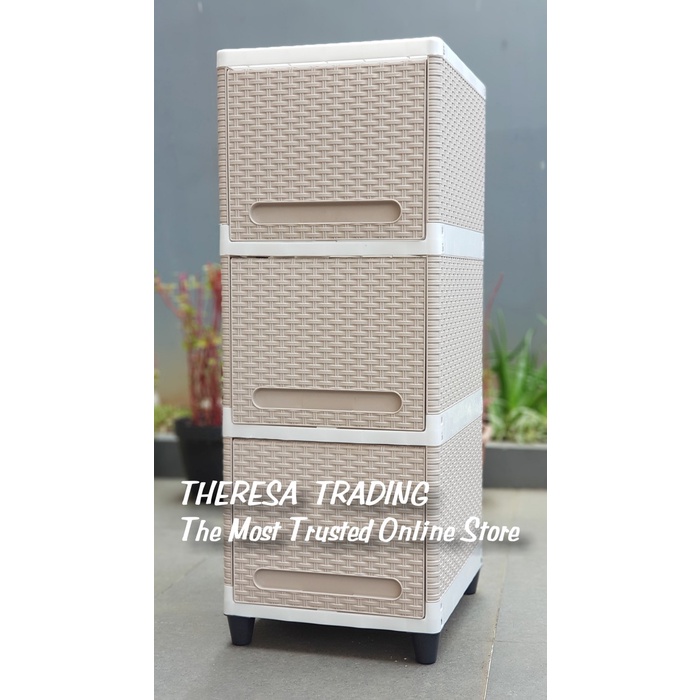 

Terlaris Lemari Plastik Club Flip Susun 3 Serbaguna Cabinet Minimalis Design
