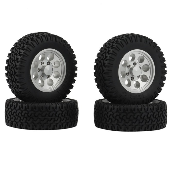 HOT SALE JK205 4PCS SET MINIATUR BAN MOBIL CRAWLER RC4WD D90 TF2 TAMIYA CC01 LC TERMURAH