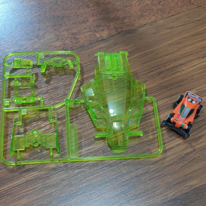 HOT SALE TAMIYA DASH 01 SUPER EMPEROR CLEAR FLUO TERLARIS