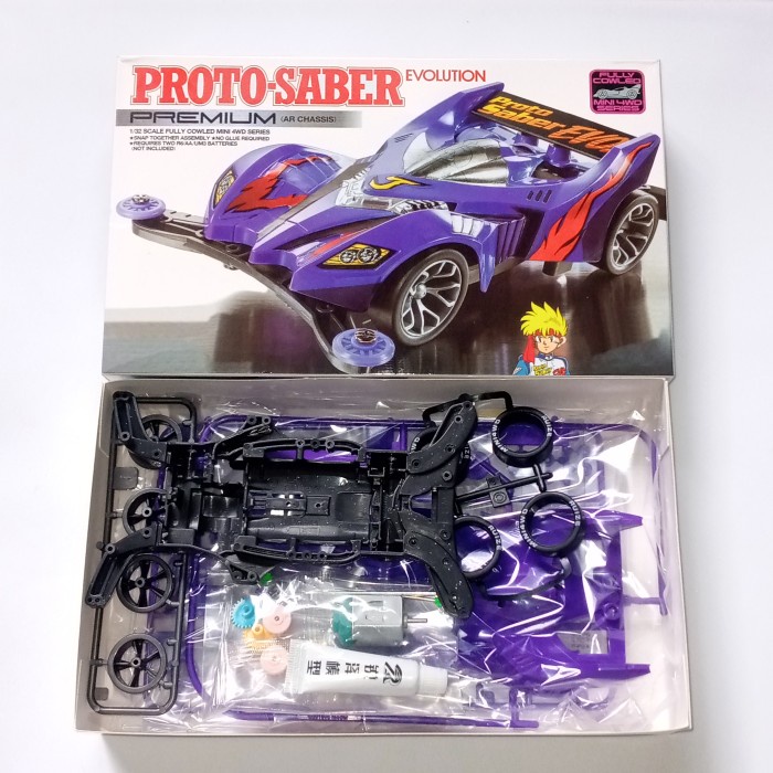 DISKON SPESIAL TAMIYA MINI 4WD MERK DD RUIZE PROTO SABER EVO PREMIUM TERLARIS