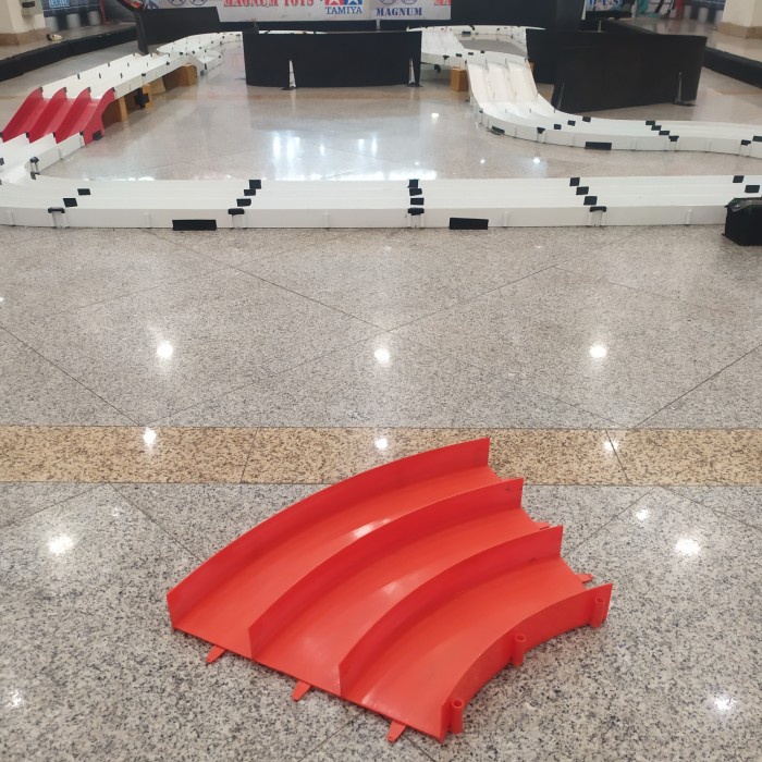 FLASH SALE TRACK TAMIYA BELOK SECOND ( ORANGE ) TERLARIS