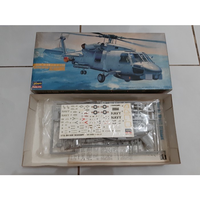 PROMO MODEL KIT 1/72 HASEGAWA SIKORSKY SH-60B SEAHAWK TERLARIS