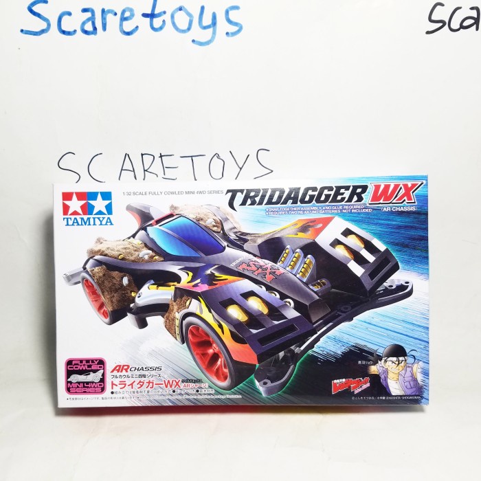 MUST HAVE TAMIYA LETS & GO MINI 4WD TRIDAGGER WX TERMURAH