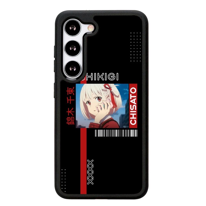 Case Casing Softcase Hardcase Samsung Galaxy S23 S22 S21 Plus Ultra FE 5G Nishikigi Chisato AO0101