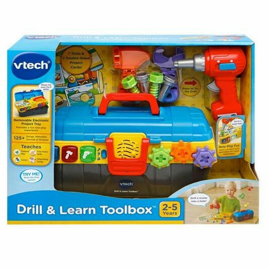 VTECH DRILL & LEARN TOOLBOX BOY TOOL SET