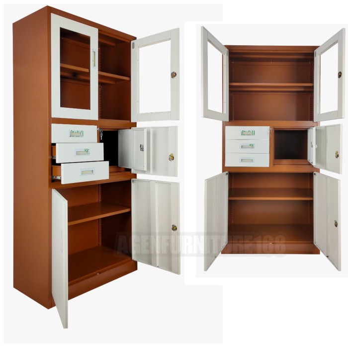 

Lemari Arsip Filling Cabinet Full Besi La2005 Plus Brankas