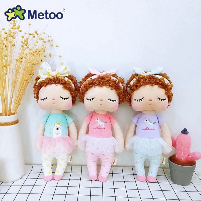 Boneka Metoo Kribo Tinggi 33Cm / Boneka Anak Lucu / Boneka Metoo