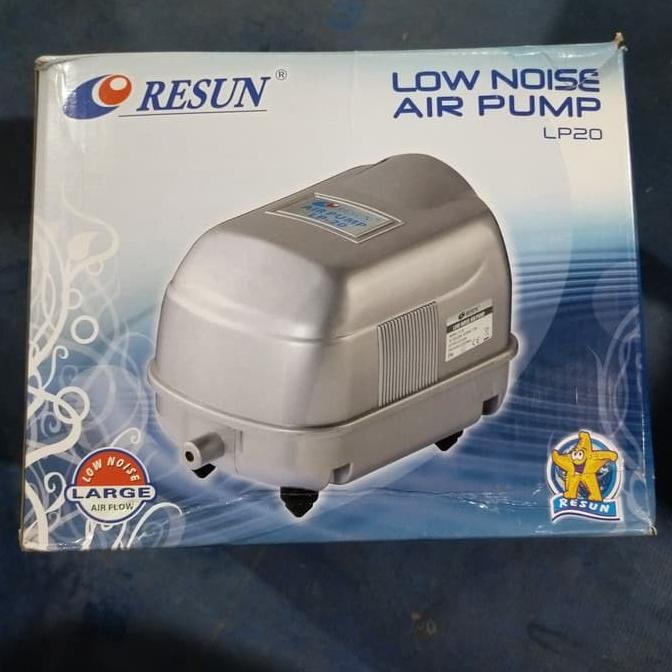 Air Pump Pompa Udara Low Noise Resun Lp20 Lp-20 Lp 20 Kolam Aerator