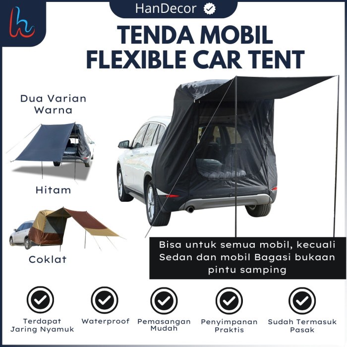 Tenda Mobil Waterproof Car Cabin Tailgate Tent Tenda Mobil Camping