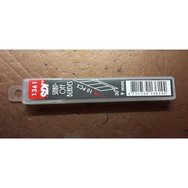 

Isi cutter 30 derajat (SDI 1361 Snap-Off Blades)