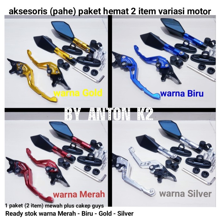 Kode Br10 Handle Rem Brake P2 Variasi Aksesoris Motor Beat/Beat New/Beat Street