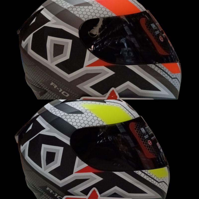 HELM KYT R10 #5 HELM KYT R10 MOTIF 5