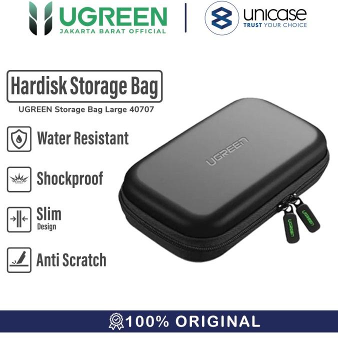 Tas Hardisk Hdd Eksternal Ugreen Storage Bag Hard Disk Eva Pouch