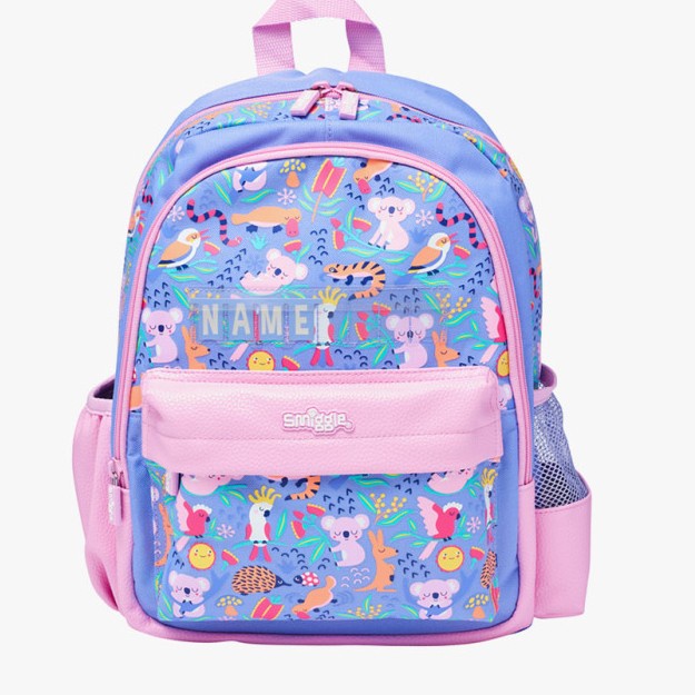 Smiggle Backpack Custome Name Koala Lmates Tas Ransel Anak Original new