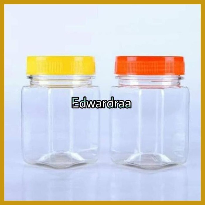 Terlaris Botol Sambal Kotak 150 Ml (Isi 100 Pc) / Botol Plastik Toples Sambal