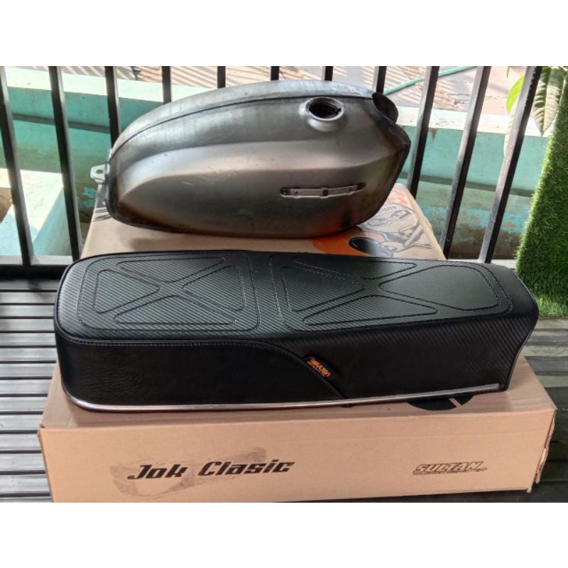 TANGKI CB 125 SET JOK CB XX CARBON & JOK CB KASAR AMPLAS SULTAN PART
