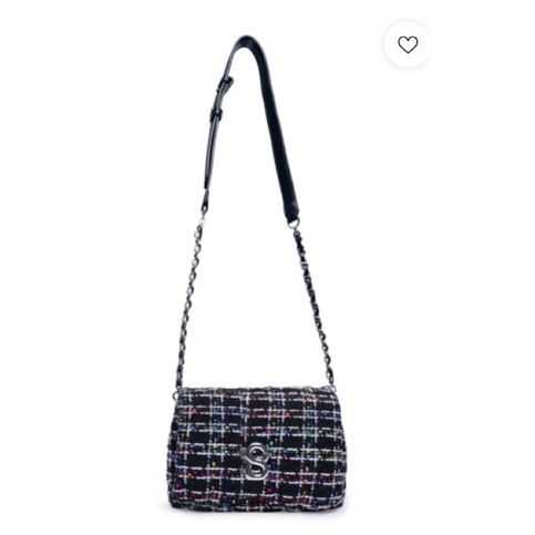 Tweed Zoey Bag Buttonscarves