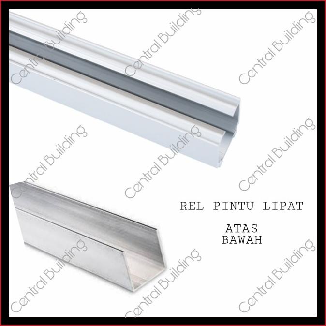 Rel Pintu Lipat Atas Dan Bawah 2M/Rpl 200 Pintu Lipat 200Cm
