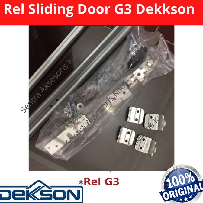 Rel Sliding Door Dekkson G3 - Rel Pintu Geser Dekkson