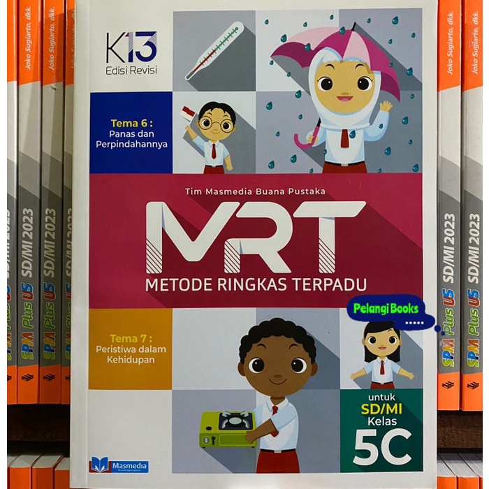MUST HAVE BUKU MRT (METODE RINGKAS TERPADU) TEMATIK 5C 5D SD/MI KELAS 5 REVISI TERBARU