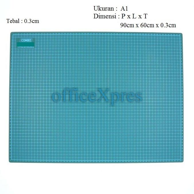 

Alat Pemotong Cutting Mat / Alas Tatakan Potong Kertas A1 Combo
