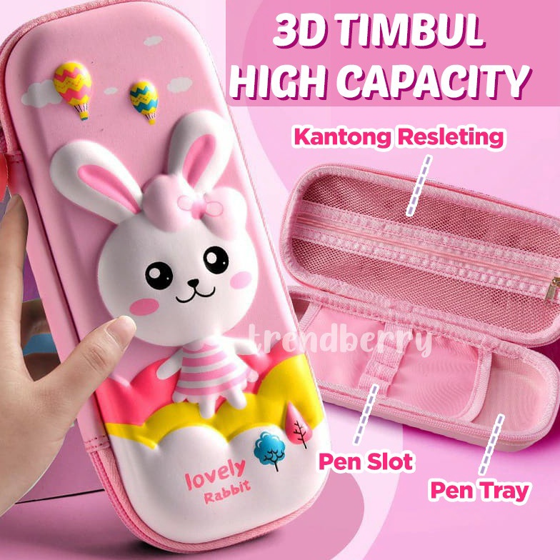 

Paling Dicari.. Kotak Pensil 3D Karakter kelinci bunny tempat pensil anak rabbit kado ultah anak perempuan kado anak cewe W8M