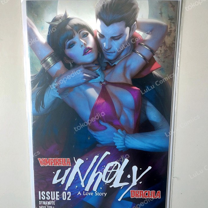 FLASH SALE VAMPIRELLA DRACULA UNHOLY #2 (ARTGERM) TERLARIS